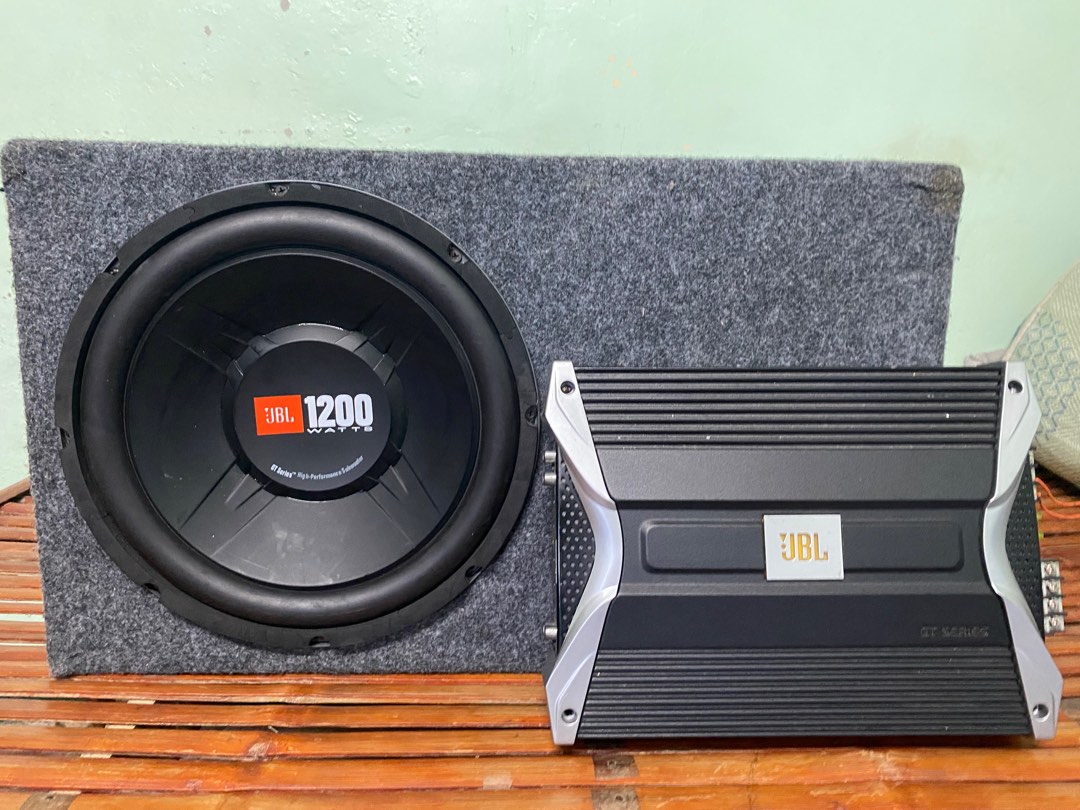 JBL Car Amplifier and Subwoofer, Audio, Other Audio Equipment on Carousell