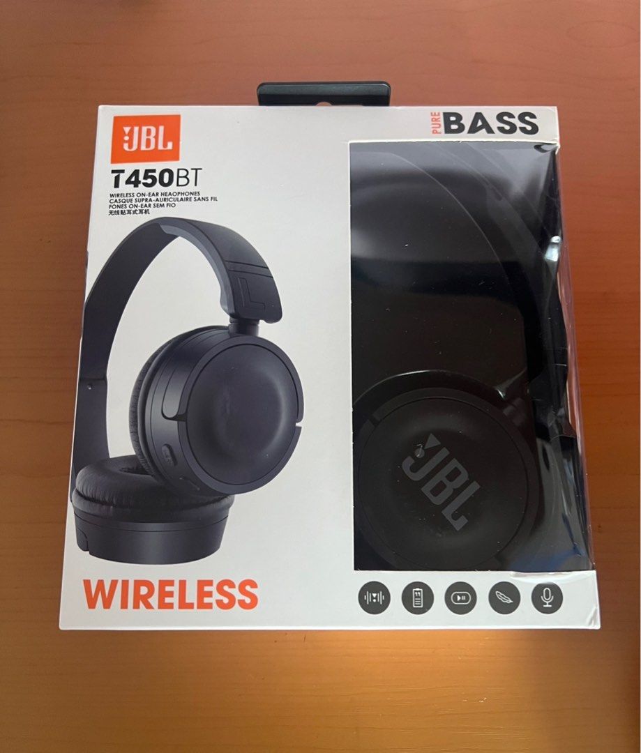 JBL T450BT Headset JBL T450BT Headphones Audio Headphones