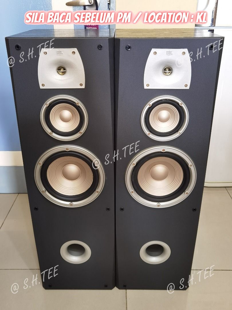 JBL Speaker 3 Way Floorstanding 200W 8 USA For Hifi Amplfier Home
