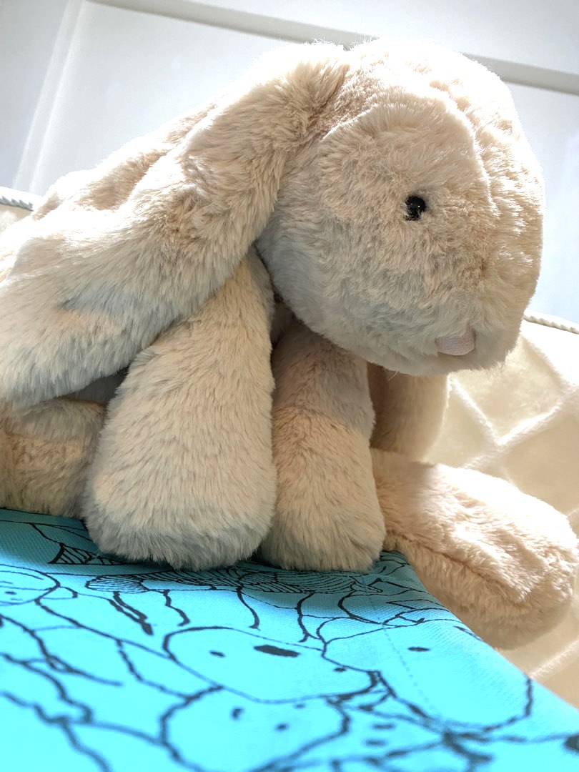 Jellycat Smudge Rabbit Big, Hobbies & Toys, Toys & Games on Carousell