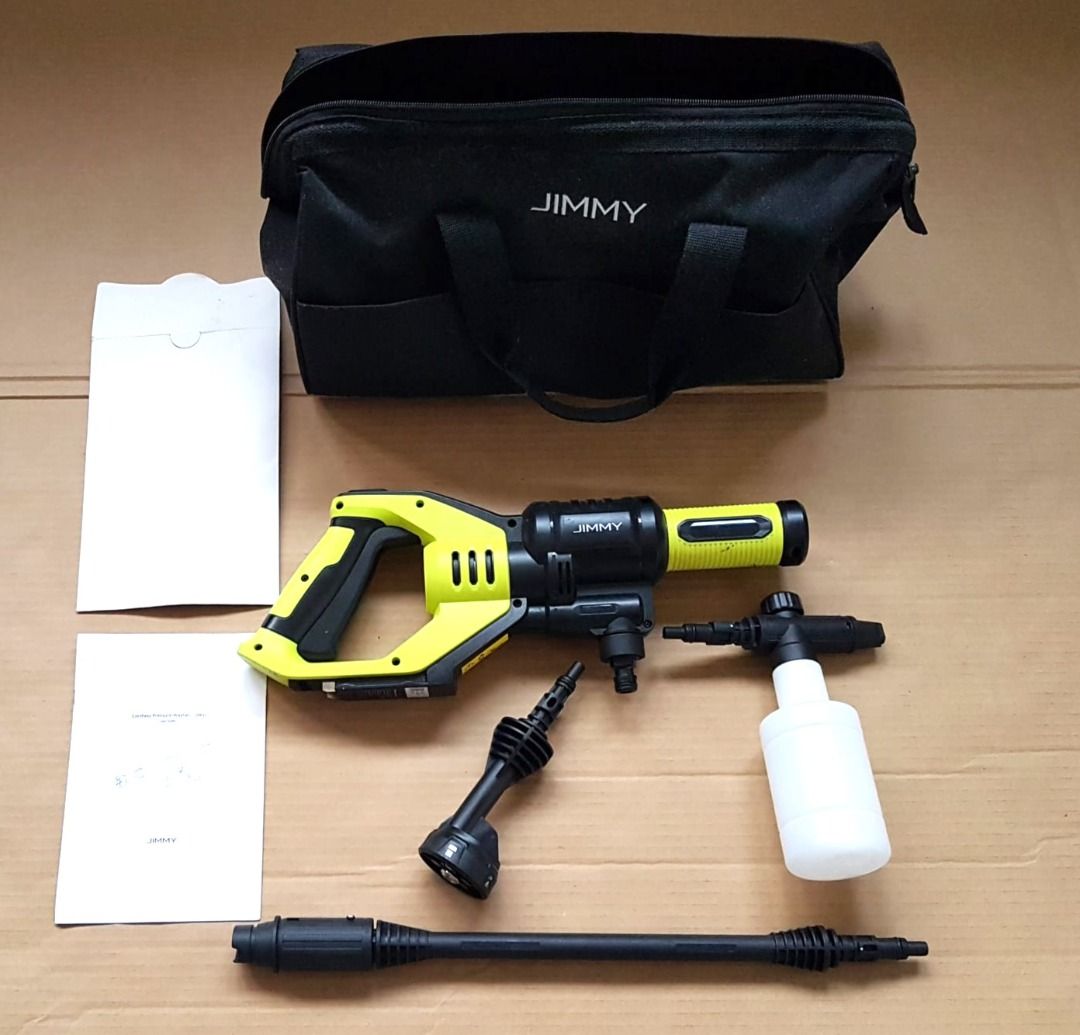Jimmy Pressure Washer, Model JW31 by Xiaomi, Wireless Car Wash, Held ...