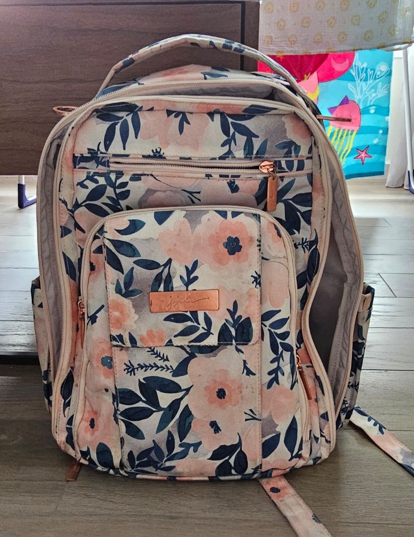 Jujube jjb BRB whimsical watercolor ww diaper bag