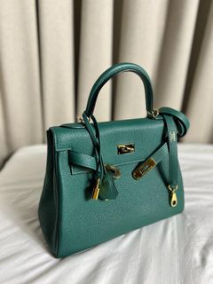 Kelly 28 malachite ghw togo handmade
