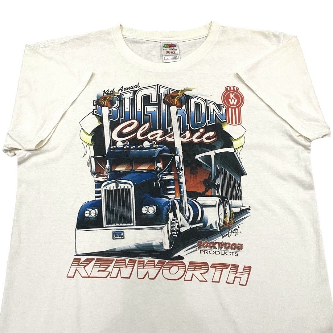 Vintage Kenworth Truck Big Iron Classic Event Tshirt, Men's Fashion