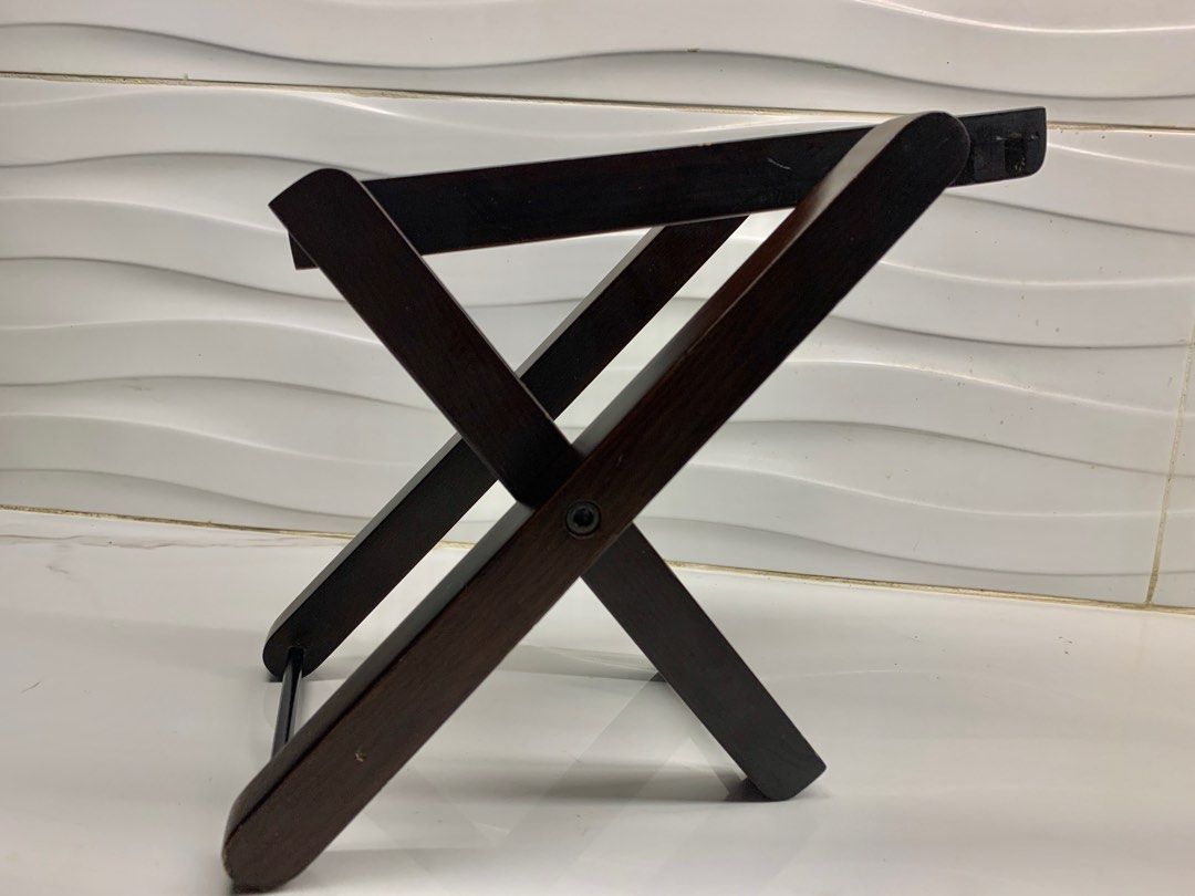 KINSMAN Wooden Guitar Foot Stool, Guitar Foot Rest Height Adjustable