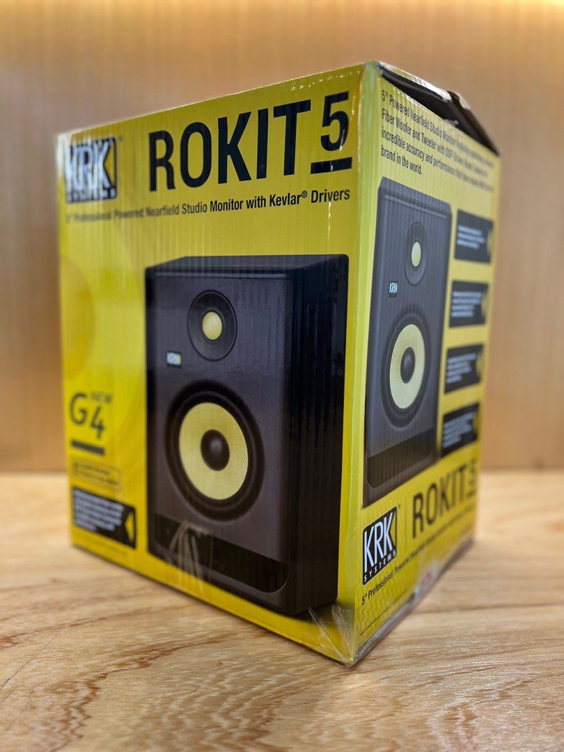 KRK Rokit 5 G4 Powered Studio Monitors, Audio, Soundbars, Speakers