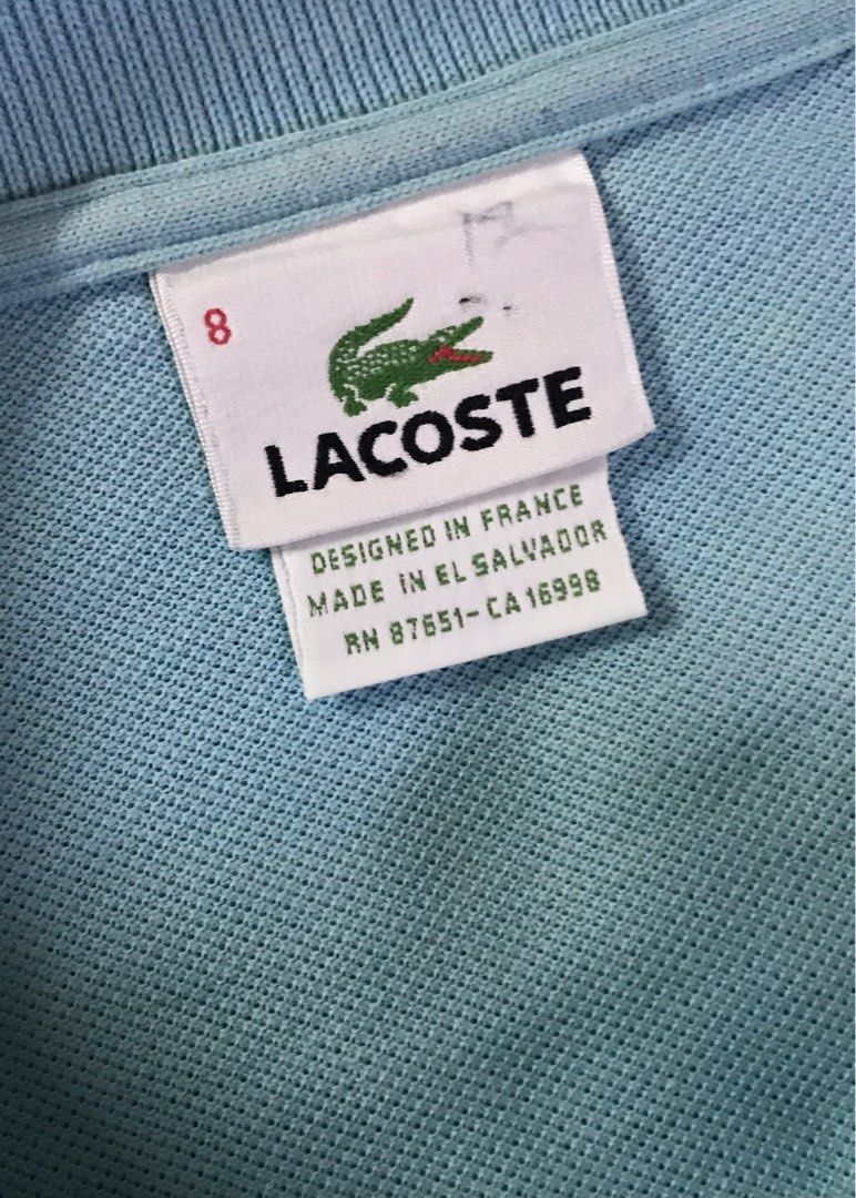 LACOSTE Polo T Shirt Men s Fashion Tops Sets Tshirts Polo