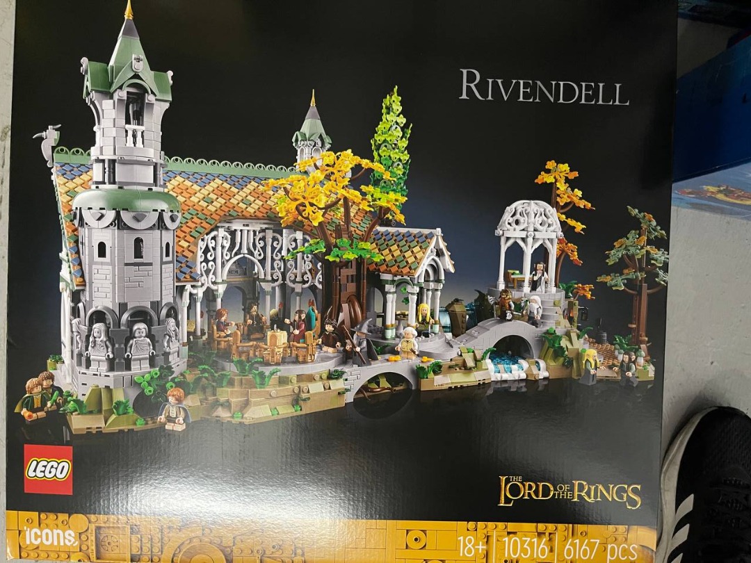 LEGO 10316 LOTR: Rivendell, Hobbies & Toys, Toys & Games on Carousell
