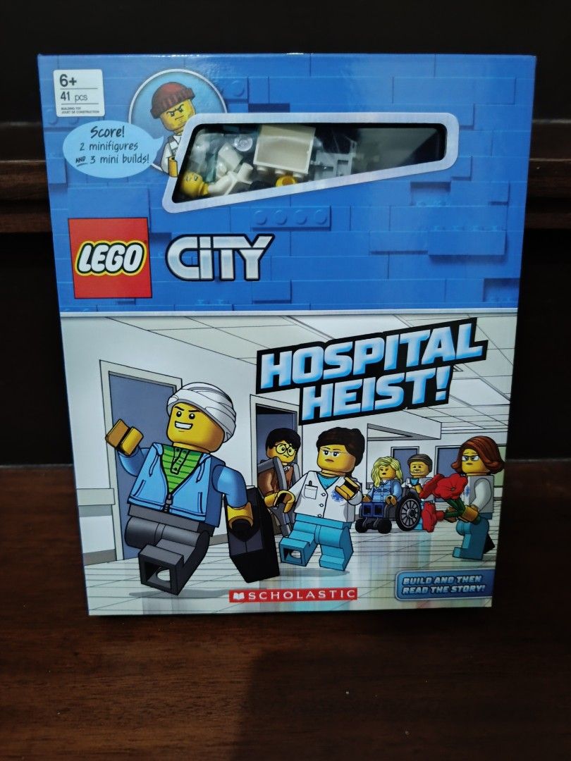 Lego city sales hospital heist