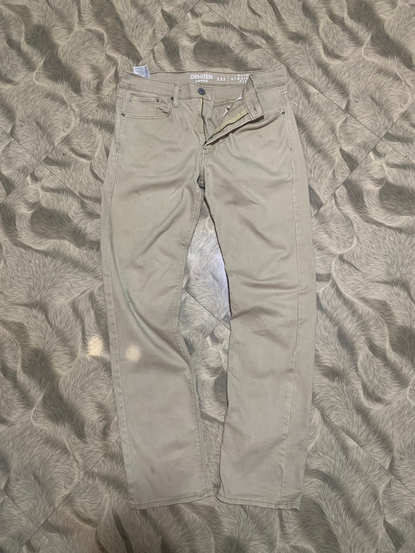 Levi s denizen 323 khaki, Women's Fashion, Bottoms, Jeans on Carousell
