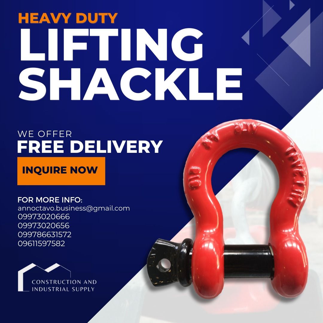 Lifting Shackle Shackle Bow Type Shackle D Type Shackle Lifter