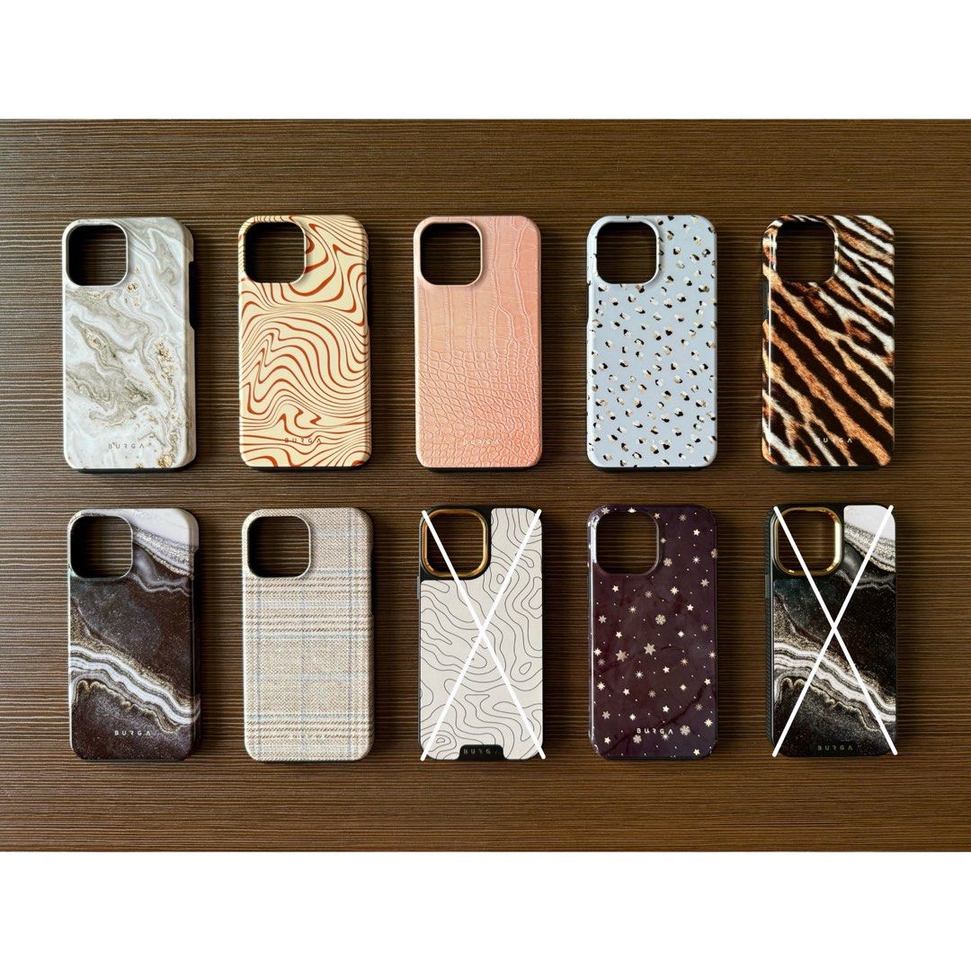 Like New Burga Tough and Elite Cases for iPhone 13 Pro Max, Mobile Phones & Gadgets, Mobile