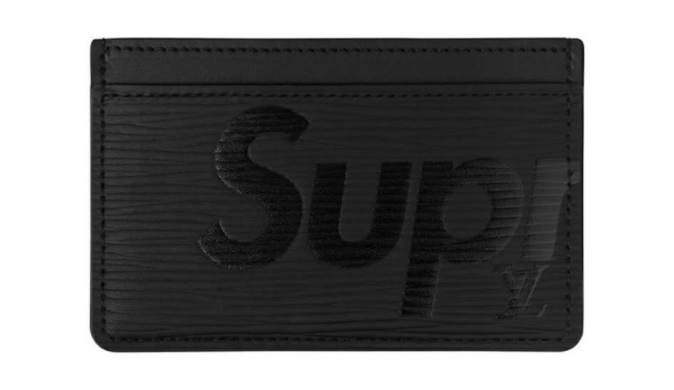 Louis Vuittion x Supreme Porte Carte Black Wallet Cardholder Card Holder LV  Case 黑色卡片套全新100% Brand NEW and REAL, 名牌, 飾物及配件- Carousell