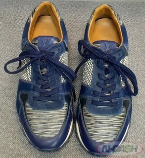 Louis Vuitton 1A3N7W Run Away Multi-Color Leather & Monogram Sneakers, Size  6