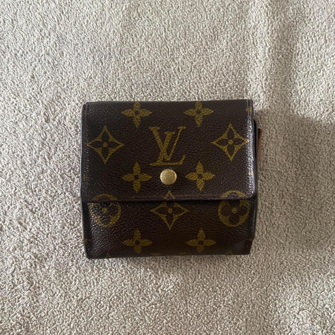 Authentic Louis Vuitton Monogram Portefeiulle Elise Trifold Wallet, Luxury,  Bags & Wallets on Carousell