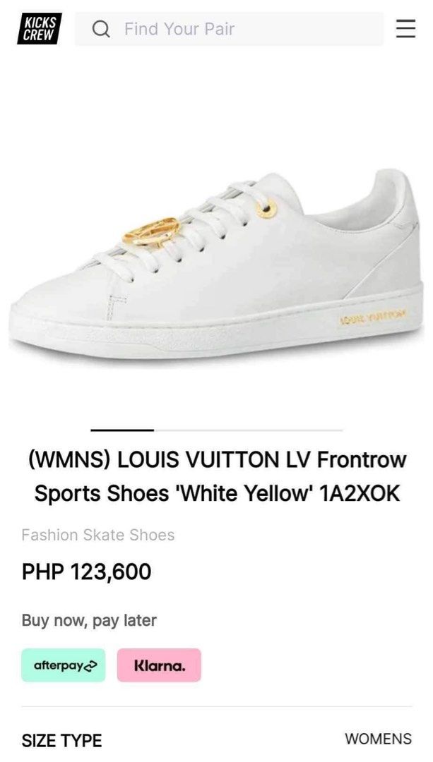LOUIS VUITTON LV Frontrow Sneakers/Shoes 1A2XOK