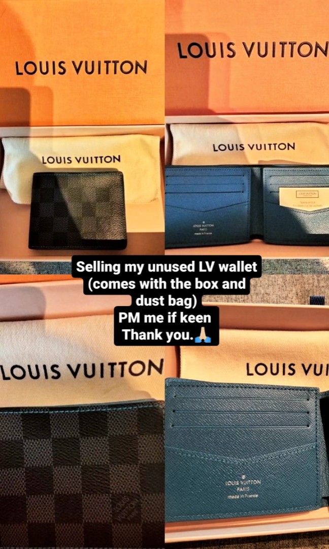 Louis Vuitton Men Wallet, Men's Fashion, Watches & Accessories, Wallets &  Card Holders on Carousell