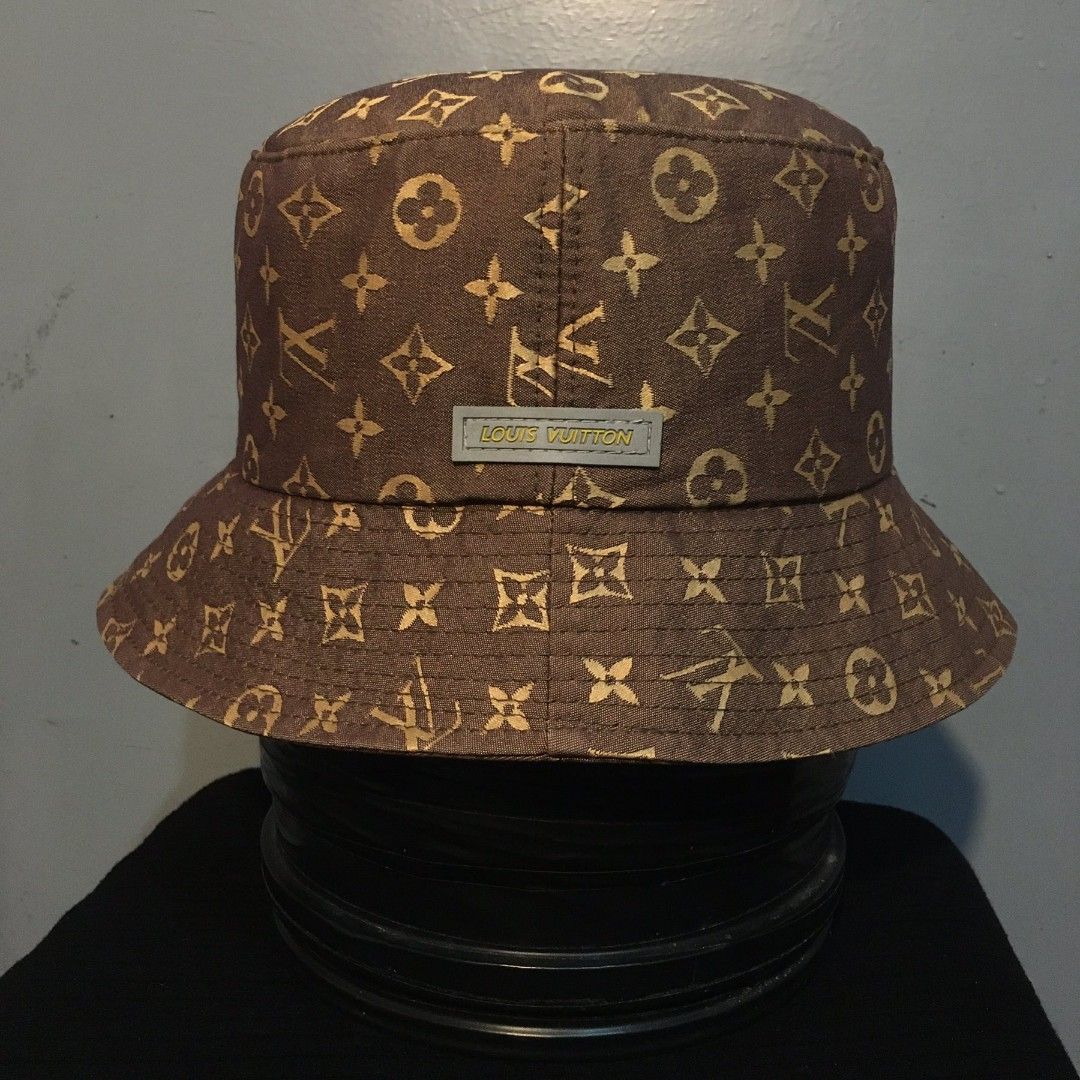 Vintage thrifted Louis Vuitton bucket hat, Men's Fashion, Watches &  Accessories, Caps & Hats on Carousell
