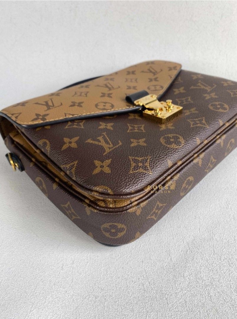 Louis Vuitton Pochette Metis in Reverse Monogram (Date code: SR2240)