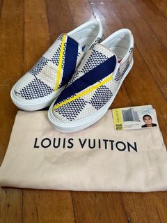 Louis Vuitton Womens #54 Sneaker Black White EU 37 / UK 4 – Luxe