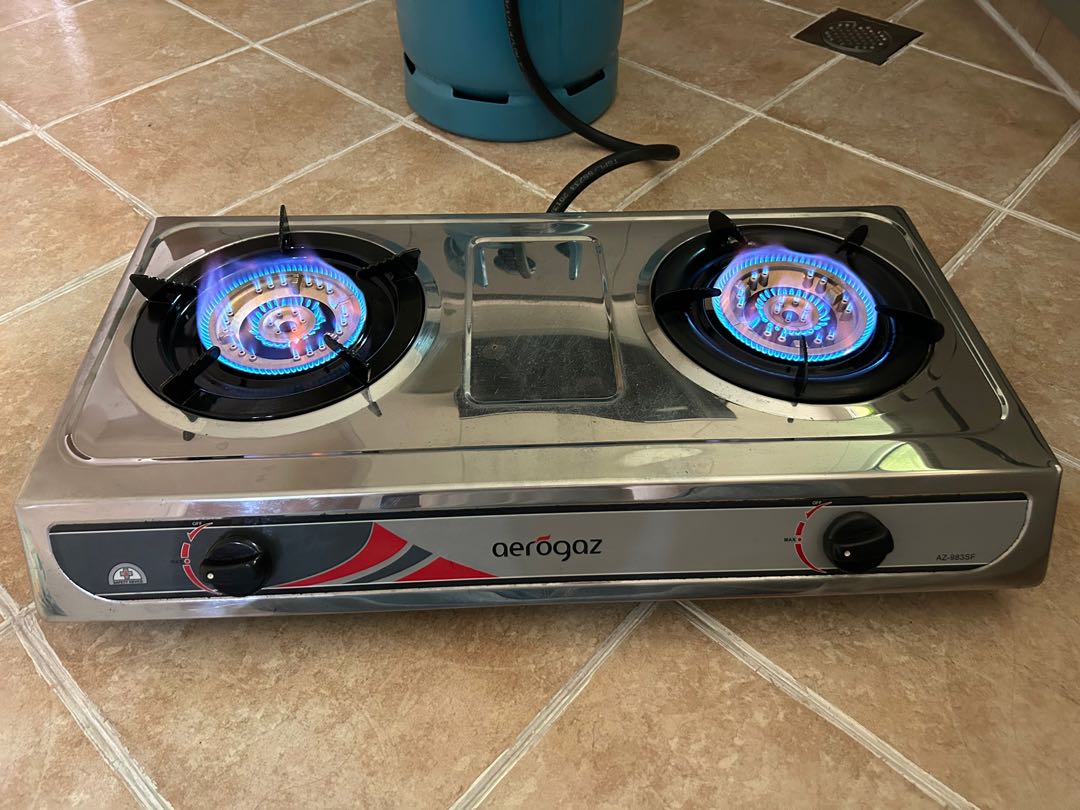 LPG Double Burner Stove, TV & Home Appliances, Kitchen Appliances