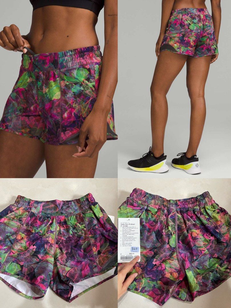 Lululemon hotty hot short 4” size 2, Women's Fashion, Bottoms, Shorts on  Carousell