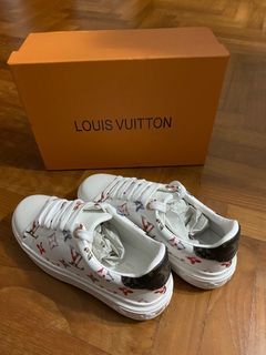 Louis Vuitton 1ABUS3 Time Out Sneaker , Pink, 38.5