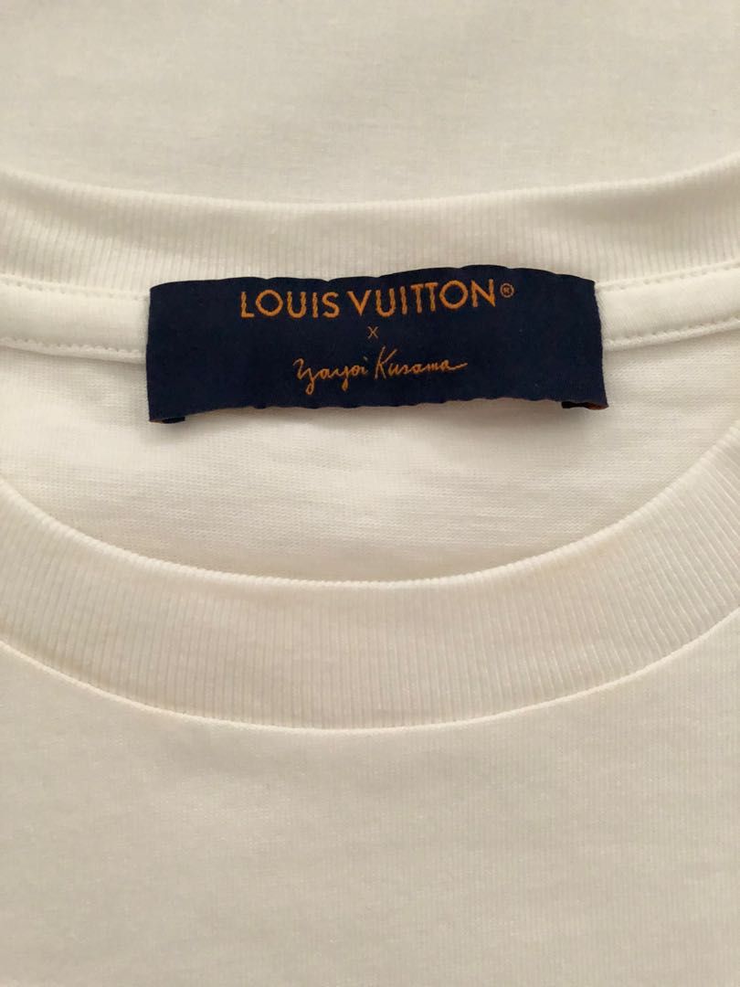 Louis Vuitton LV x YK Pumpkins Printed T-Shirt Milk White. Size M0