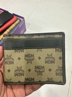 Authentic MCM Cognac Long Wallet, Luxury, Bags & Wallets on Carousell