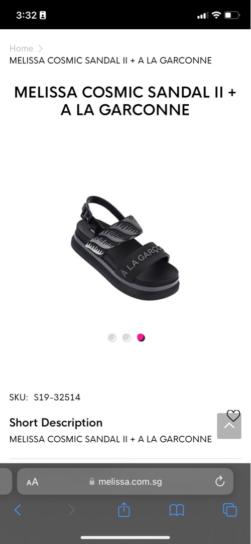 Cosmic sandal a la garconne top