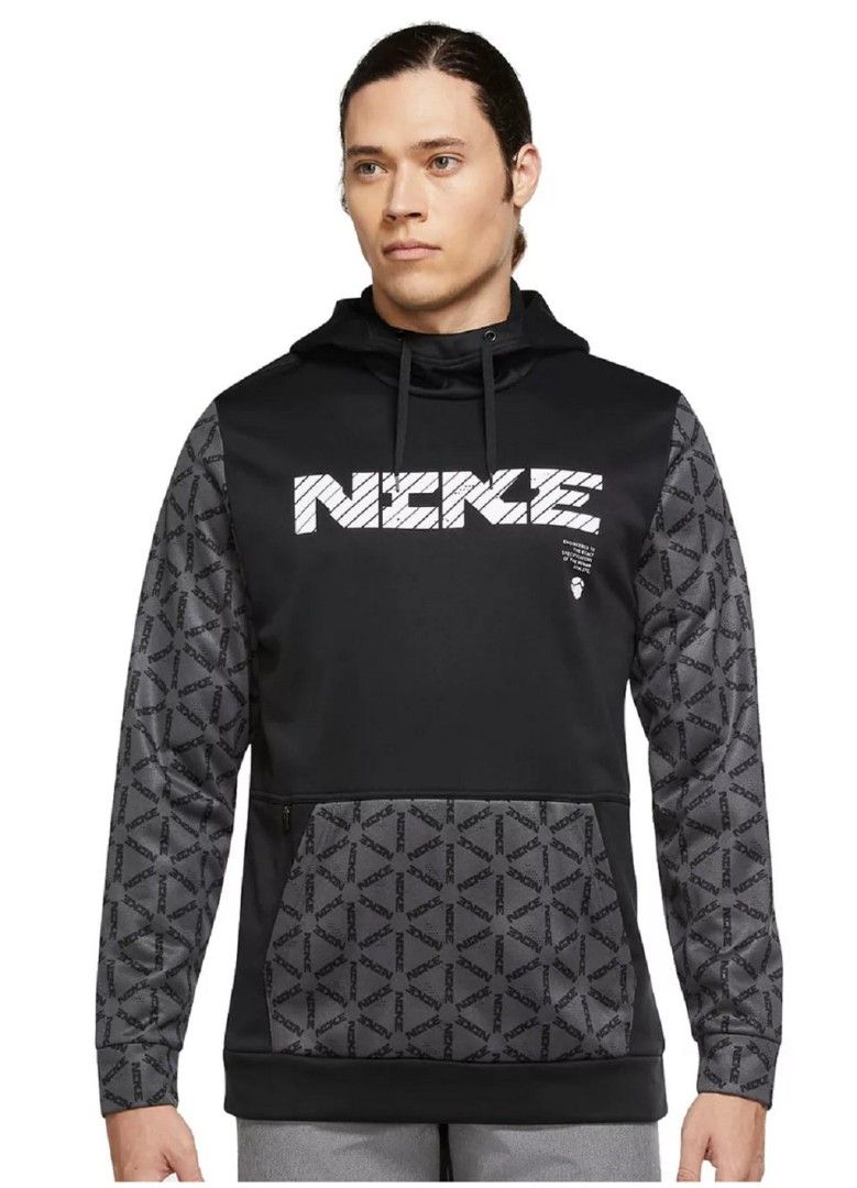 Men's therma printed new arrivals training hoodie