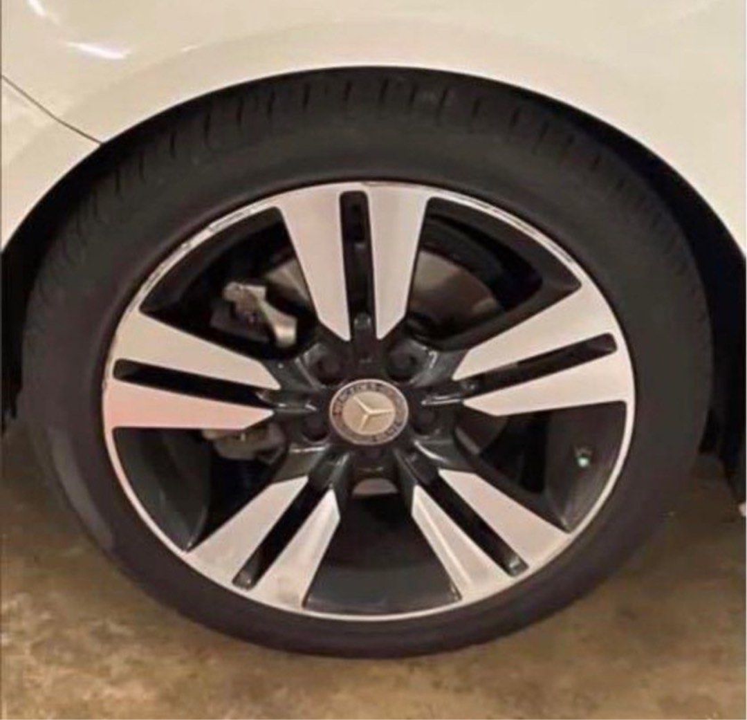 Mercedes A Class original rim with tyre, Car Accessories, Tyres & Rims ...