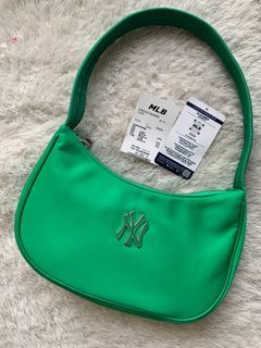 Jual MLB Monogram Hobo Bag NY Yankees - Black Original 2023