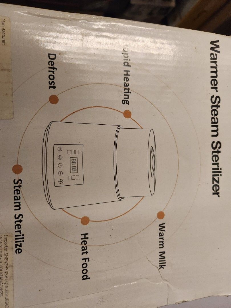 Mosfiata Bottle Warmer Sterilizer, Babies & Kids, Nursing & Feeding