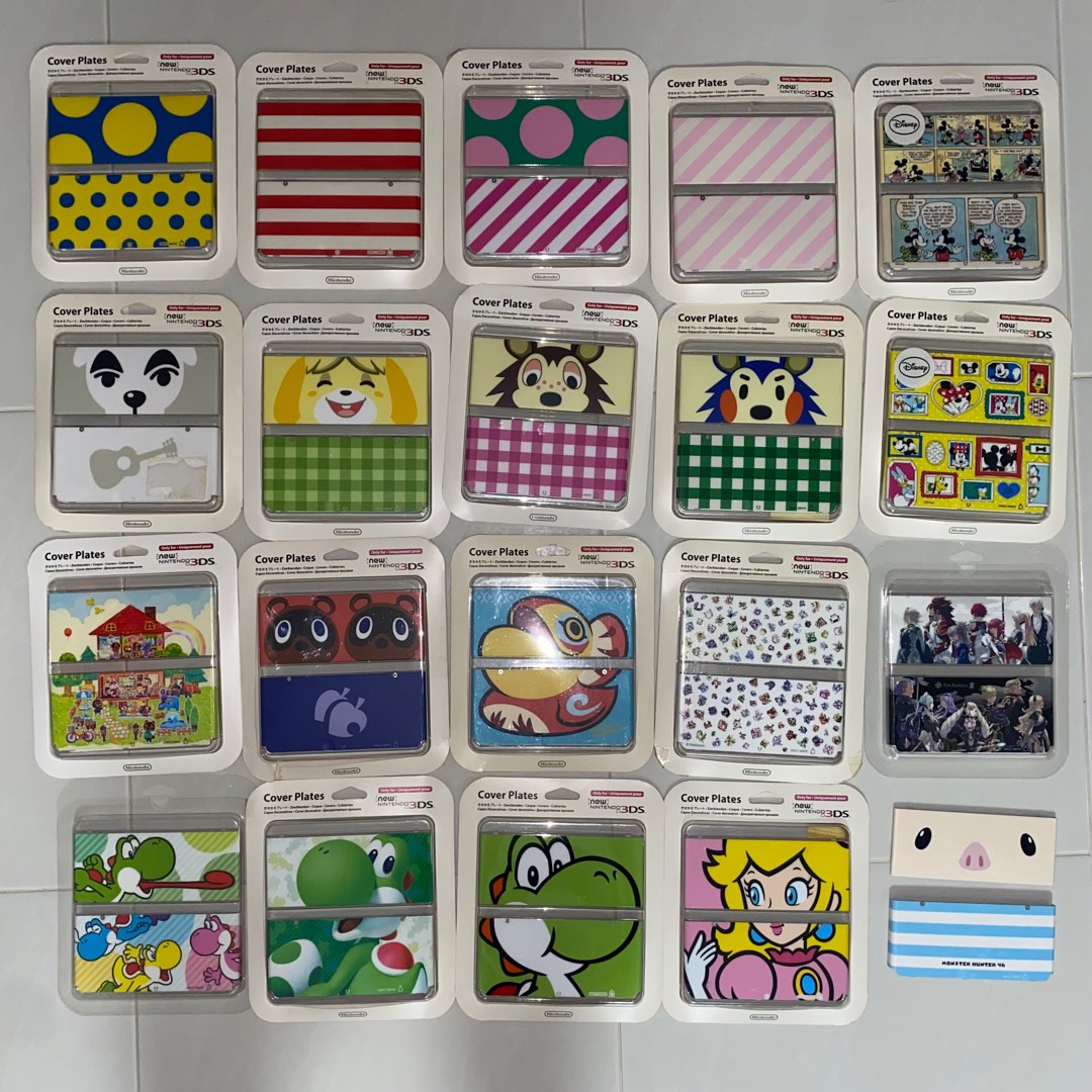 3ds Faceplates Pikachu Nendoroid More: Pokemon Face Parts Case