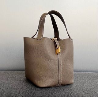 [New] Hermès Picotin Lock 26  Taurillon Clemence Leather, Gold Plated –  The Super Rich Concierge Malaysia