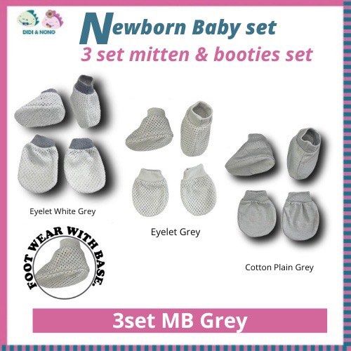 Newborn baby best sale mittens and booties