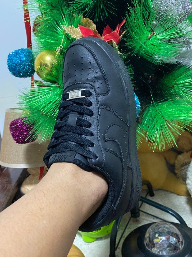 womens black af1