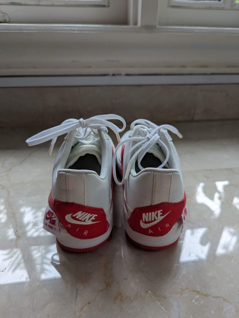 Nike Air Force 1 Jester White and Red