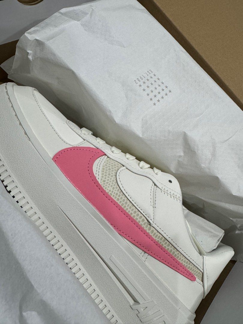 Nike women's air force 1 shadow sportstyle shoes - white/white hotsell