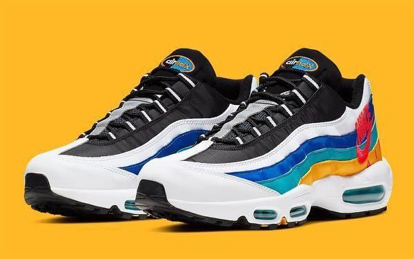 Red yellow blue air max 95 outlet