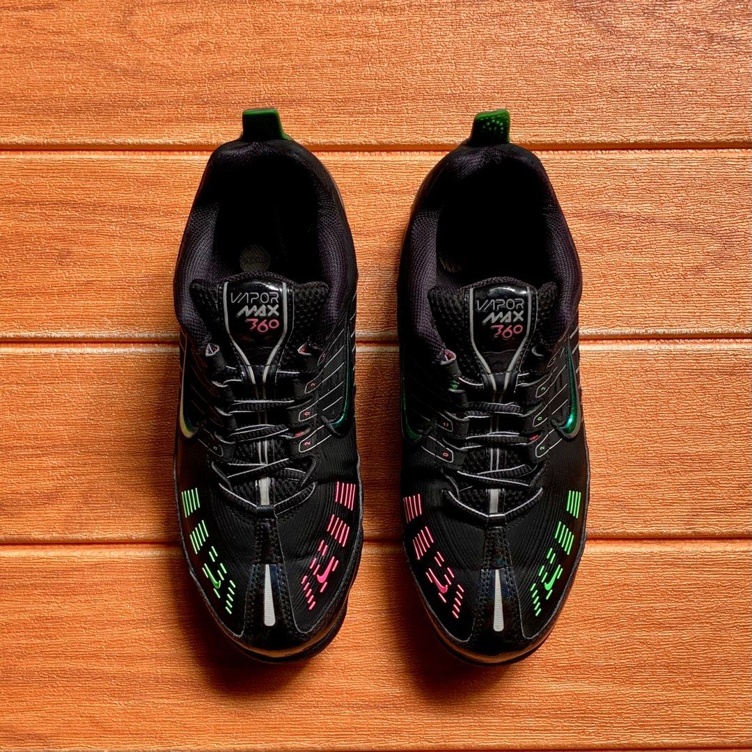 Nike air vapormax 360 black green strike pink deals blast