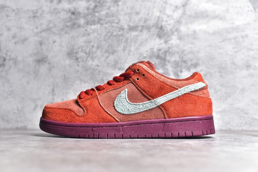 Nike SB Dunk Low Mystic Red Rosewood shoes Men s Fashion