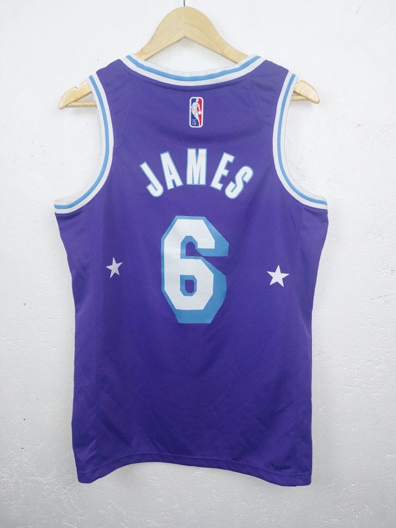 lakers white and blue jersey