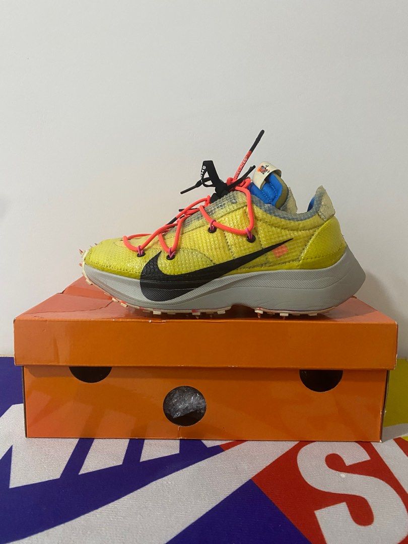 Nike X Off White Vapor Street Yellow Men s Fashion Footwear