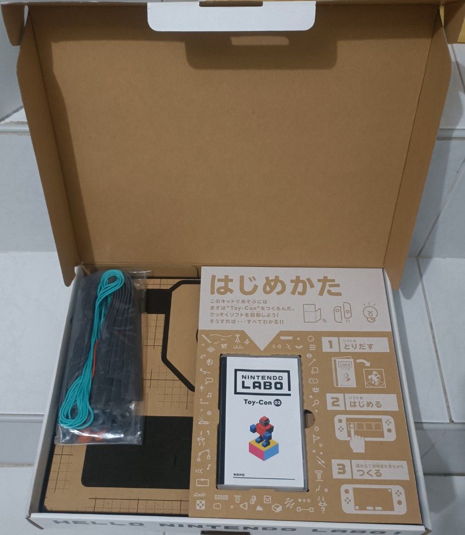 Nintendo Switch Labo Robot Kit (Category: Nintendo) located in Imus. Submitted by lovecruzat (Listing ID 1260726851, Image 3). Description: ✔️ Original, brand new Nintendo Labo For more info about the product, you may visit https://www.nintendo.com/my/switch/adfv/index.html.
