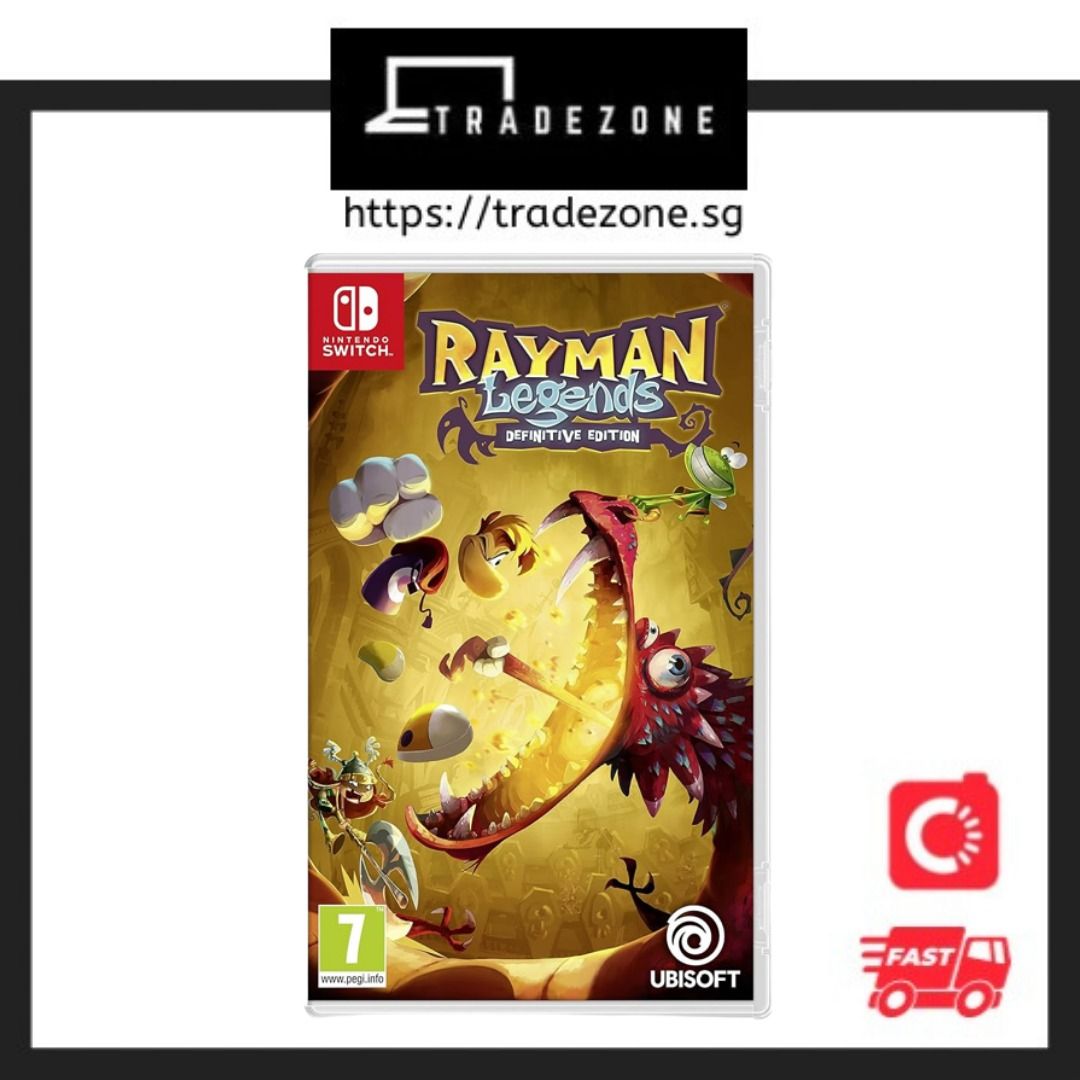 Rayman Legends, Video Gaming, Video Games, Nintendo on Carousell