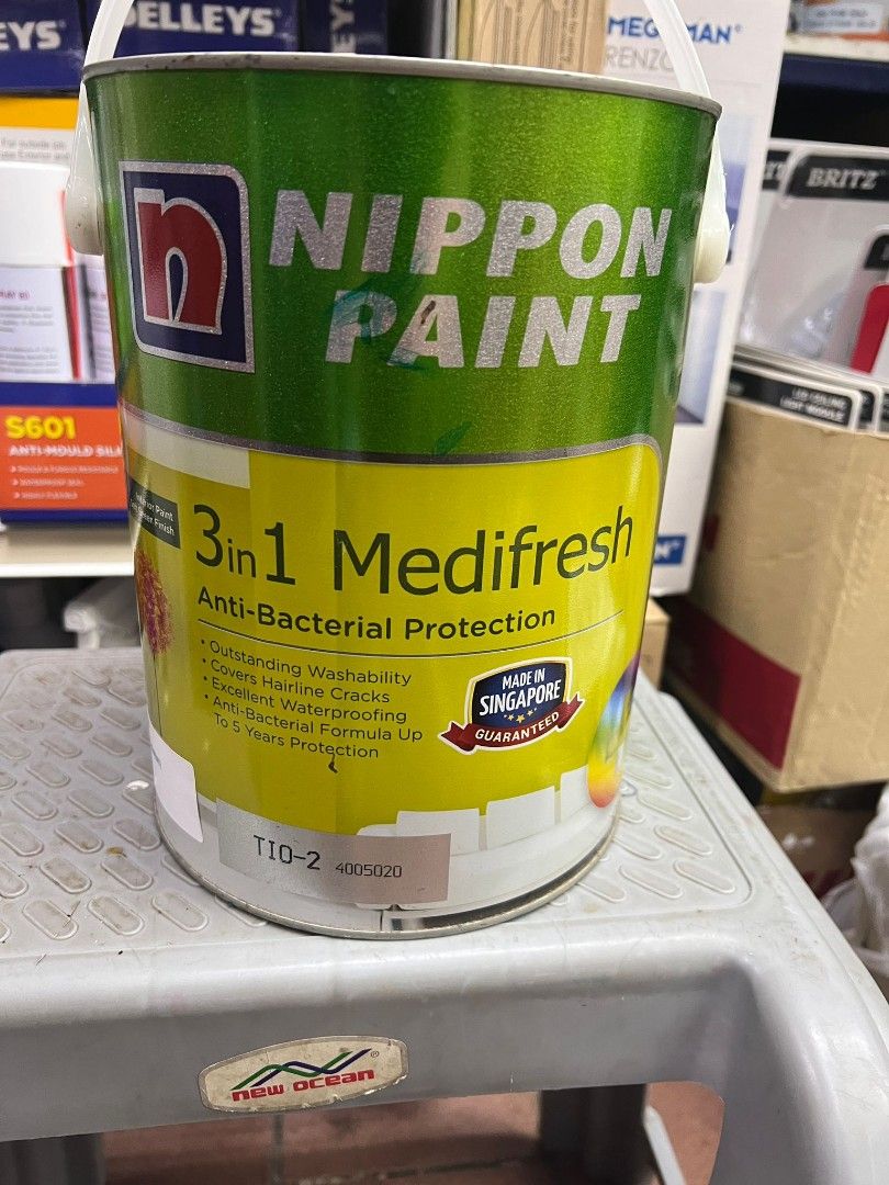 Nippon paint medifresh 3 in 1 soft sheen [2274p], Hobbies & Toys ...