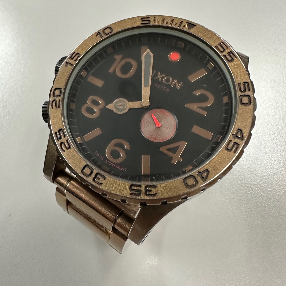 Nixon copper watch store