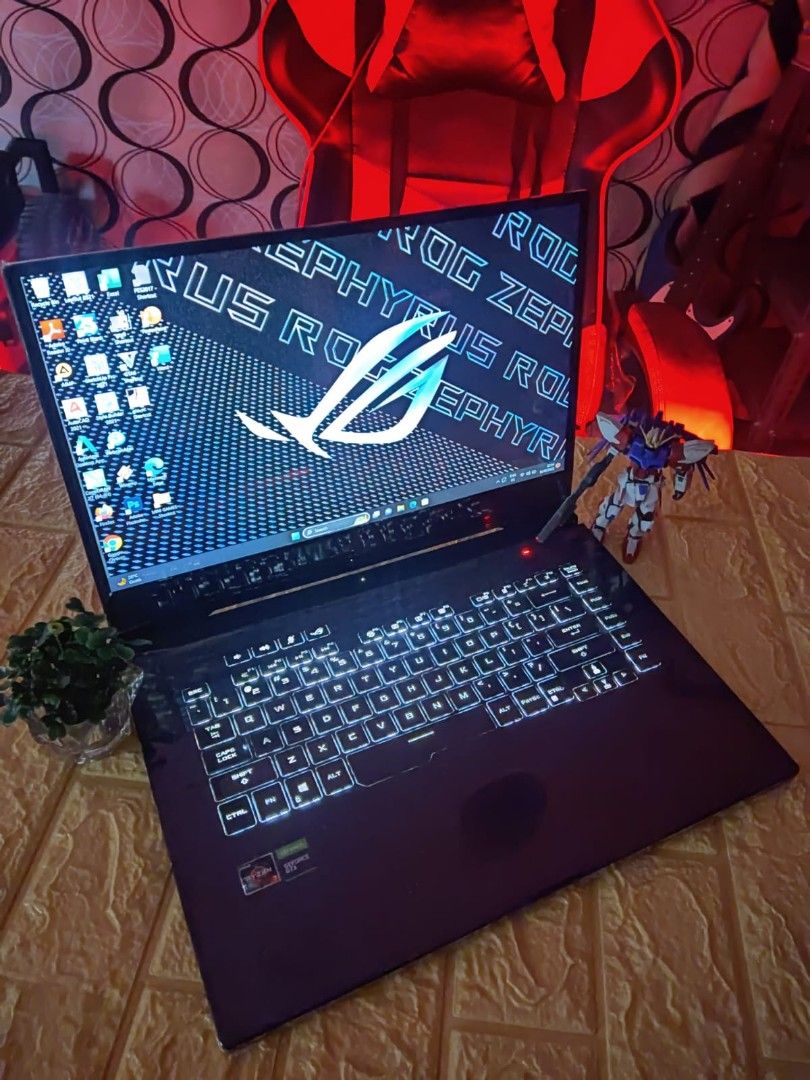 [NVIDIA GTX 1660Ti 6Gb] Laptop Gaming Asus ROG Zephyrus GU502DU Ryzen 7 ...
